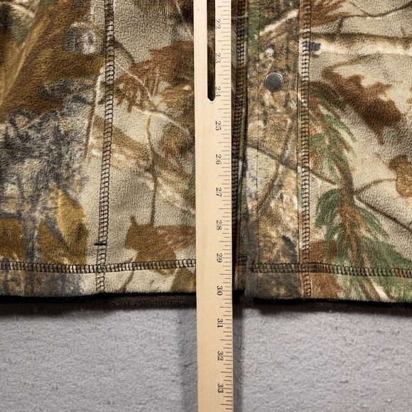 DDX Dri Duck Camouflage Fleece Shirt Jacket Mens XL Outdoor Hunting Camo Gorp - Picture 8 of 10